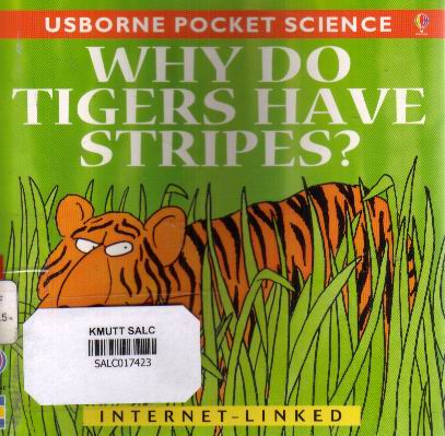 Why do tigers have stripes?:  Usborne Pocket Science