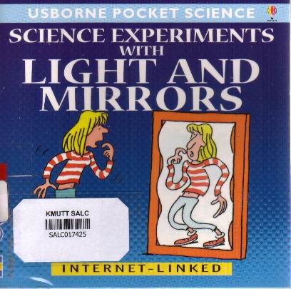 Science experiments with light and mirrors:  Usborne Pocket Science